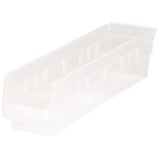 CLEAR ECONOMY SHELF BIN QSB107CL DS