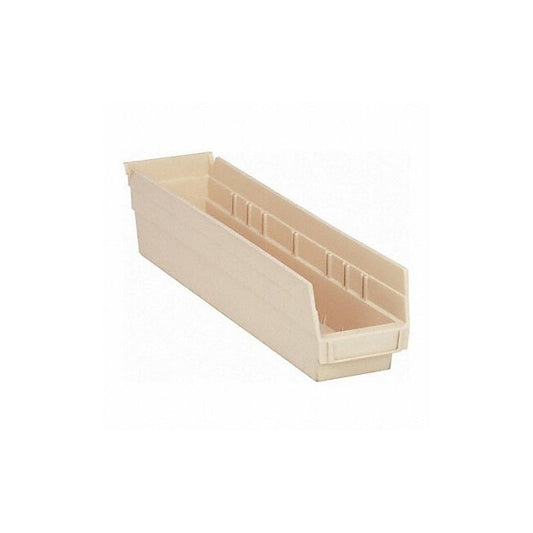 STACK SHLF BIN 20.5"X11"X7" IVORY 6CT DS