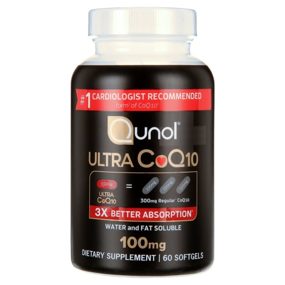 QUNOL MEGA COQ10 GC 100MG 60 SFG