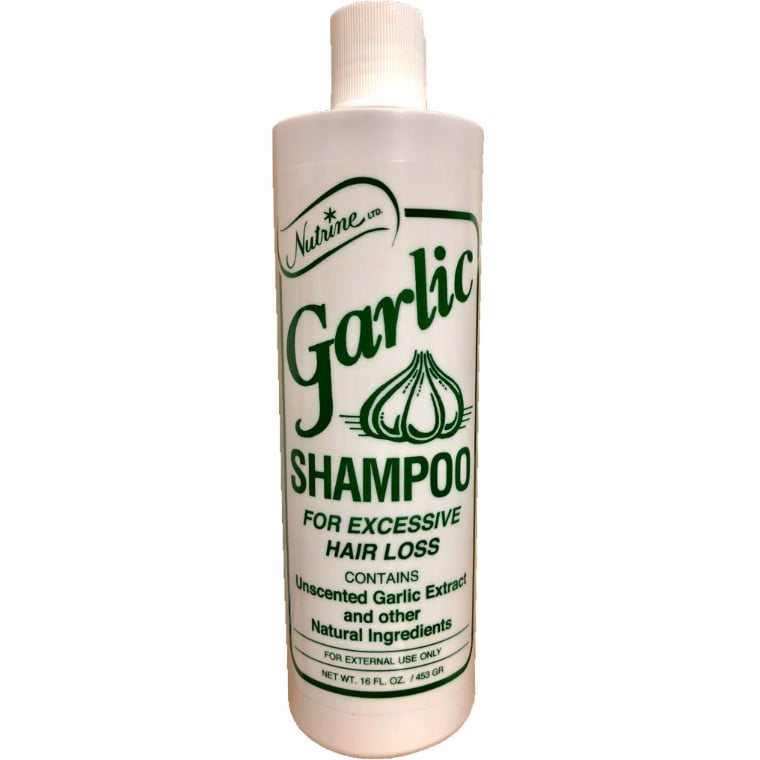 Nutrine Garlic Shampoo Unscented 16oz