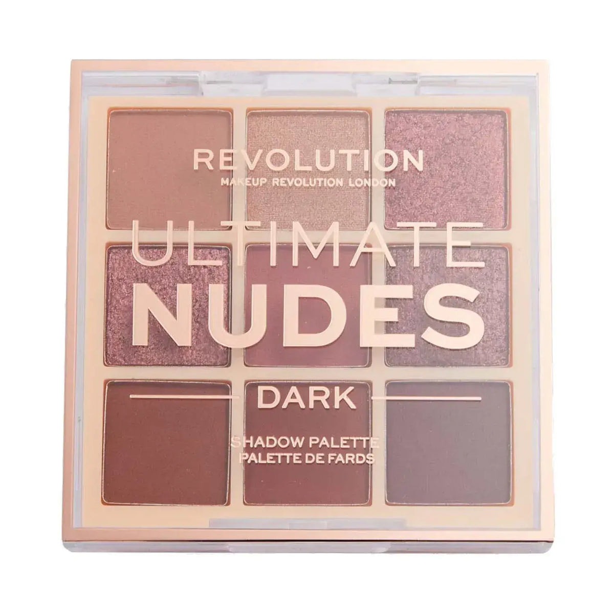 REVOLUTION The Master Icon Shadow Palette - Matte Nudes, 0.24 oz