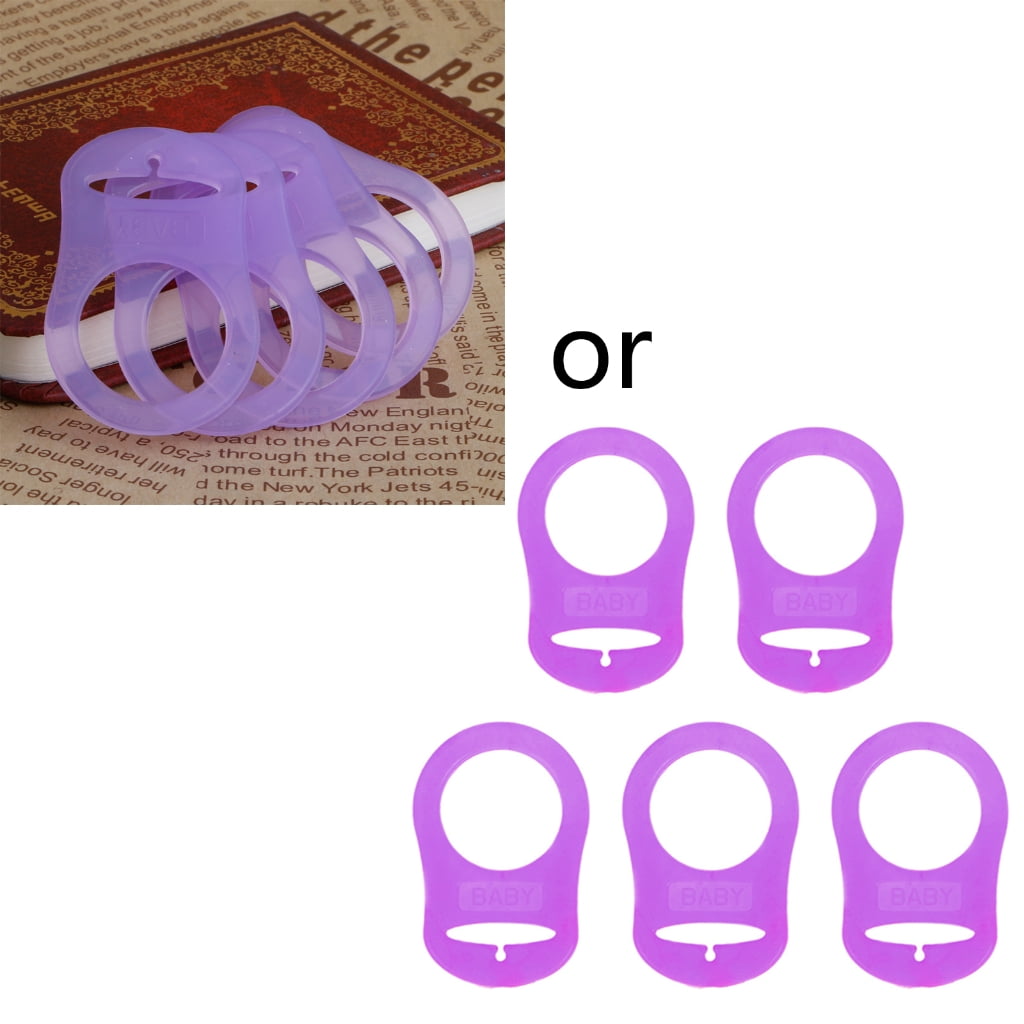 Babyking Hook and Loop Ribbon Pacifier Holder - Assorted