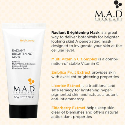 D & R BRIGHTENING MASK 2OZ
