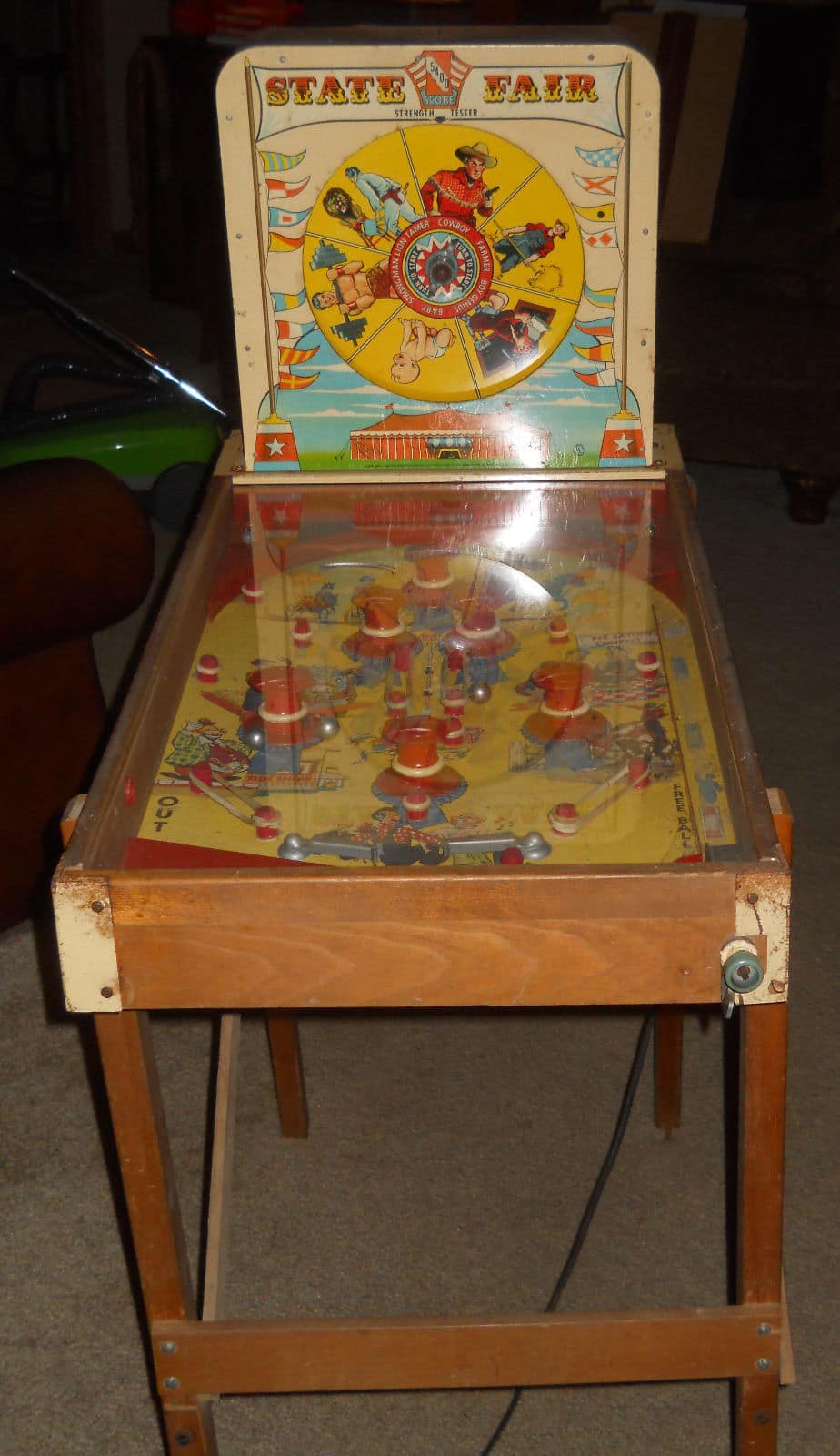 Vintage Toys Pinball Game