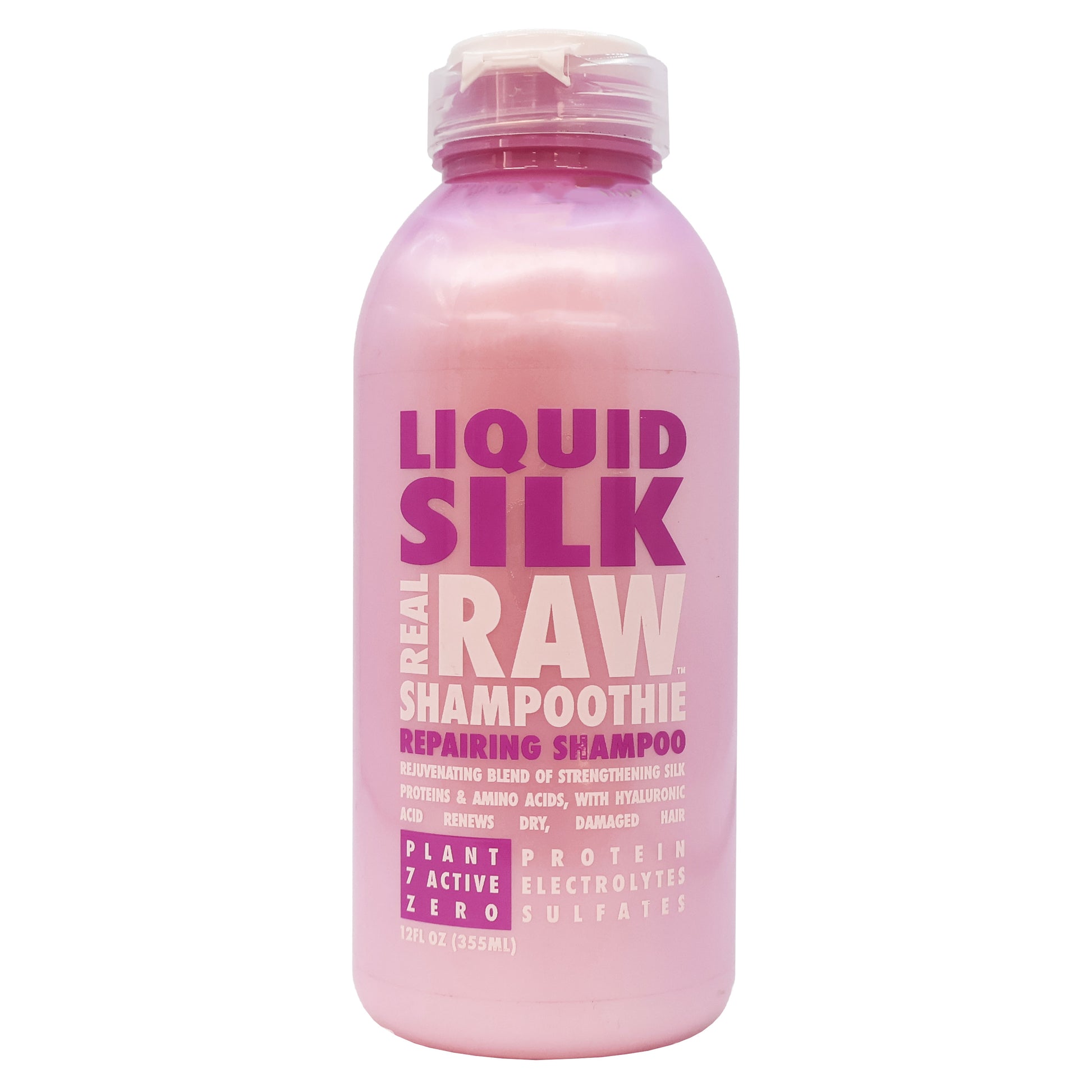 Real Raw Shampoo Liquid Silk Repairing 12oz
