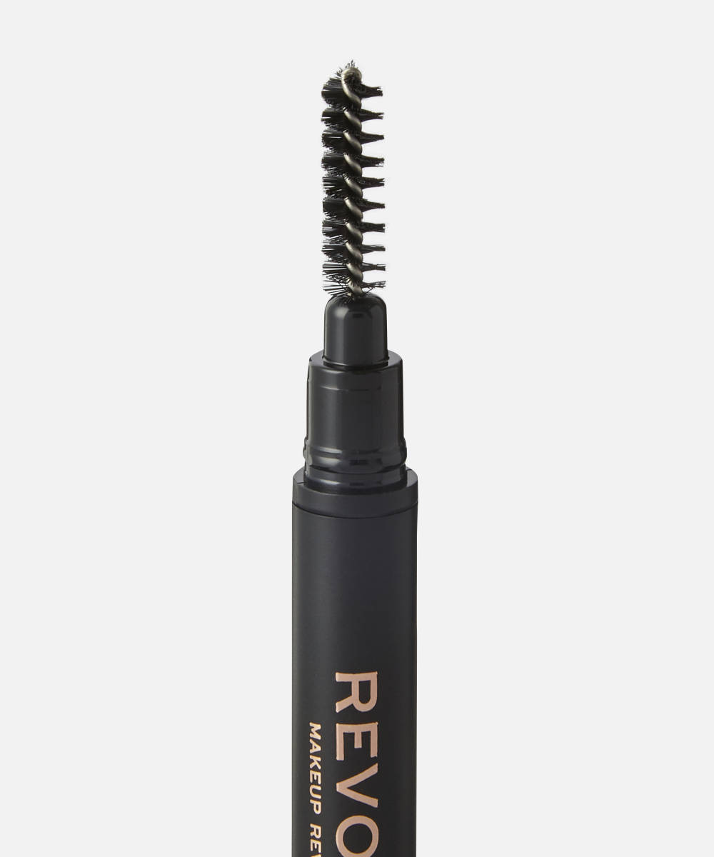 REVOLUTION Duo Brow Definer Pencil - Dark Brown, 0.008 oz