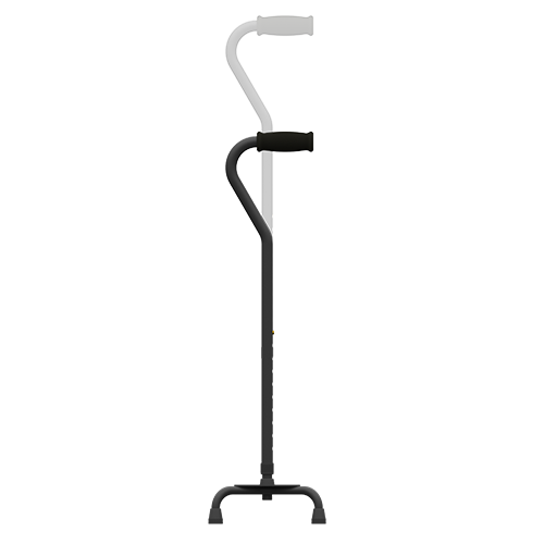 CANE EQ QUAD SOFT/HANDLE