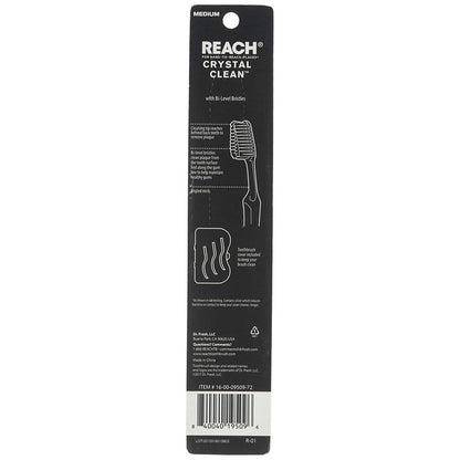 Reach Toothbrush Crystal Clean Medium (6in)