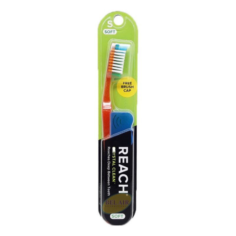 Reach Toothbrush Crystal Clean Soft 3Ct B2G1 (6in) Asstcolors