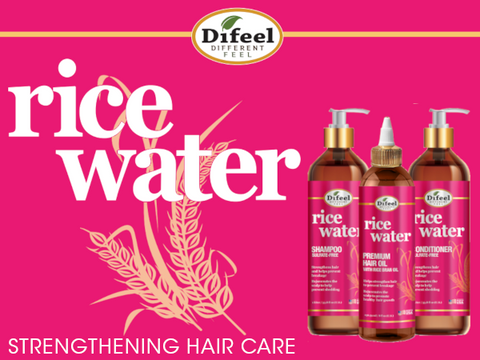 DIFEEL RICE WATER SHAMPOO  12OZ