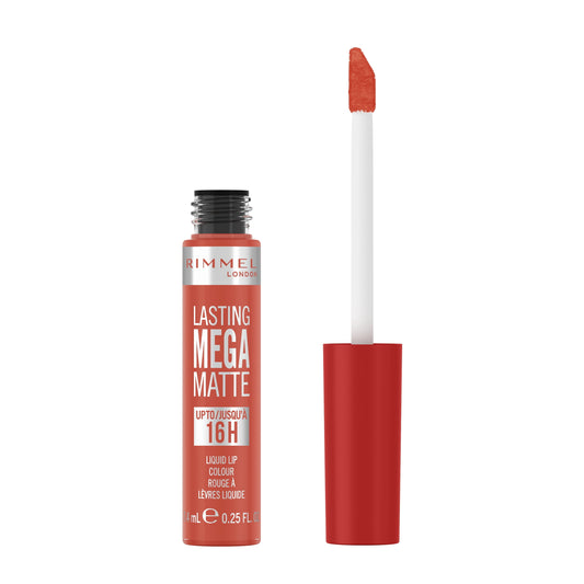 Rimmel London Lasting Mega Matte Liquid Lipstick - 600 Coral Sass