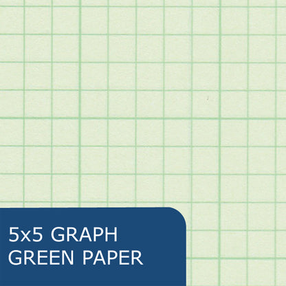 Roaring Spring Paper 5x5 Graph Ruled Filler Paper - 8.5" x 11", 20 Sheets
