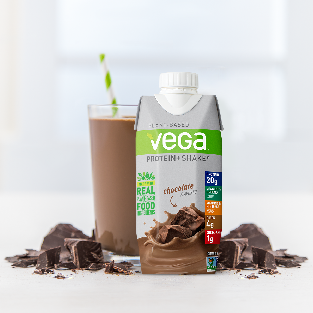 VEGA PRTN DRINK MIX,VANILLA