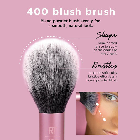 Real Techniques Power Pigment Blush Makeup Brush