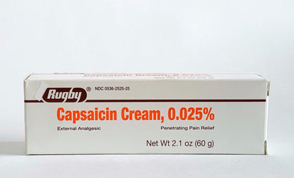 CAPSAICIN 0.025% CRM 60 GM