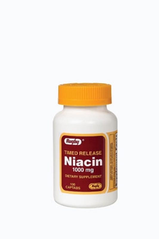 NIACIN 750MG TABLET TR 100CT RUGBY