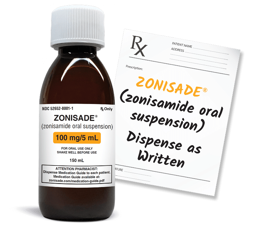ZONISADE SS 20MG/ML 150ML ORL