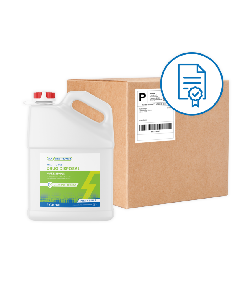 RX DESTROYER 1GAL SOL+LK BX START KIT DS