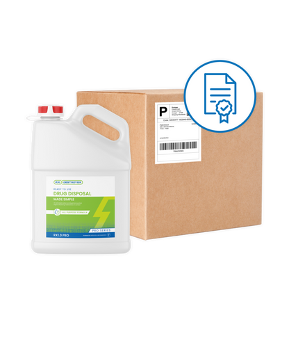 RX DESTROYER 1GAL SOL+LK BX START KIT DS