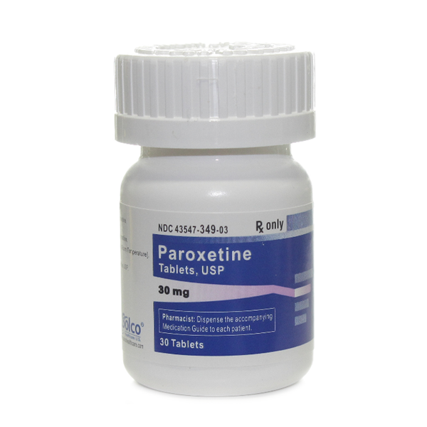 PAROXETINE HCL TB 30MG 30