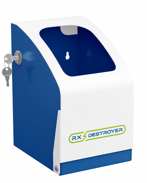 RX DESTROYER LOCK BOX 1GAL DSHP