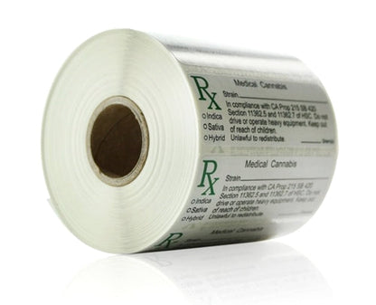 RX LABEL 1-324 DO NOT REFRIG 1000CT PDN