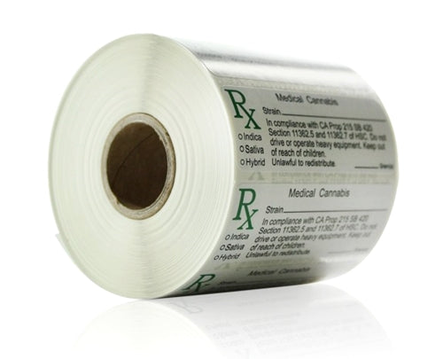 RX LABEL 1-324 DO NOT REFRIG 1000CT PDN