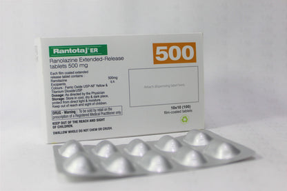RANOLAZINE TB 500MG 60 ER