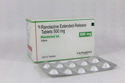 RANOLAZINE TB 500MG 60 ER