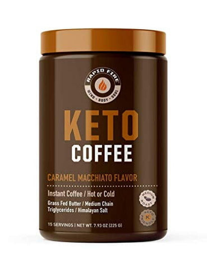 RAPIDFIRE KETO INST COF PW 225GM