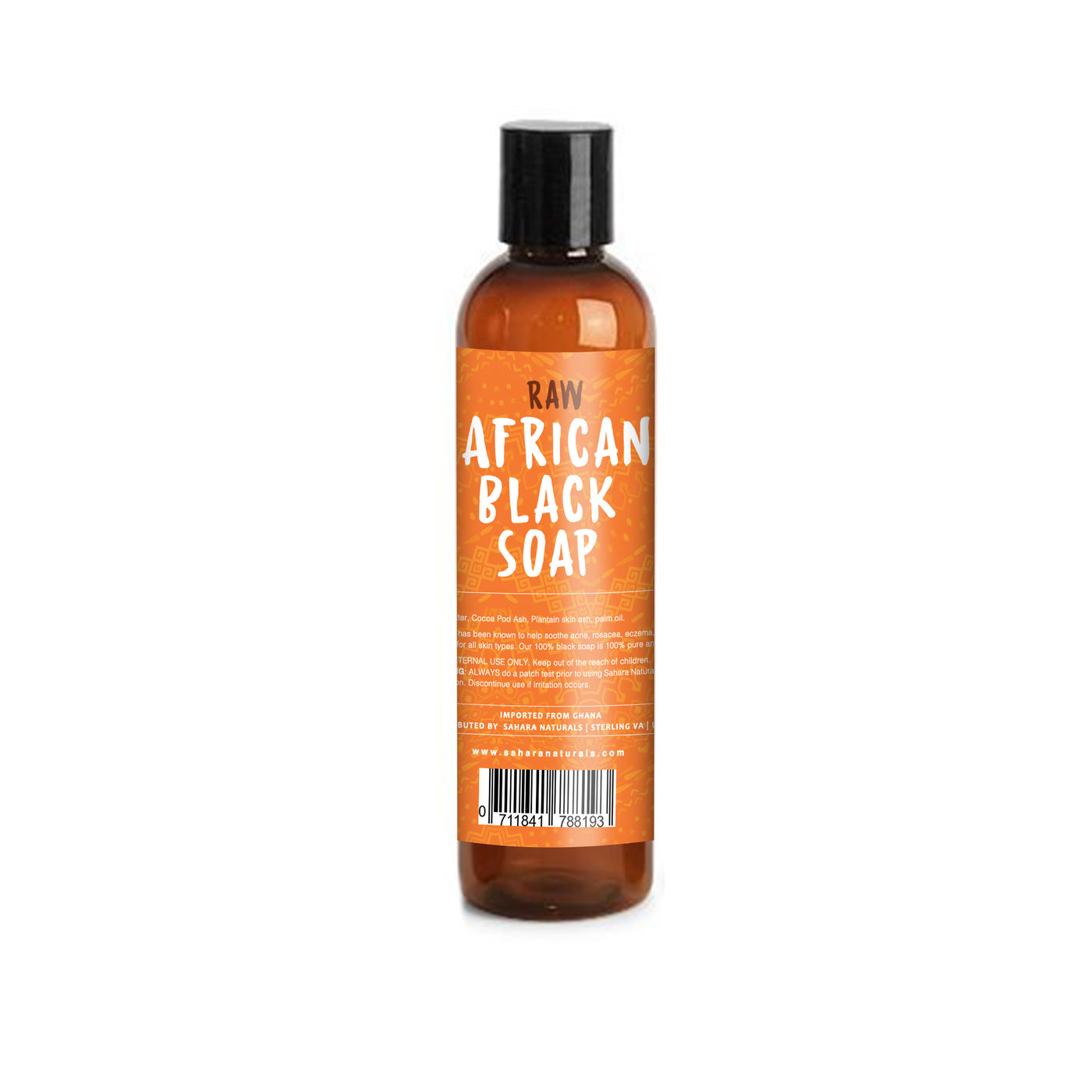 SM AFRICAN BLACK SOAP BODY LT13OZ