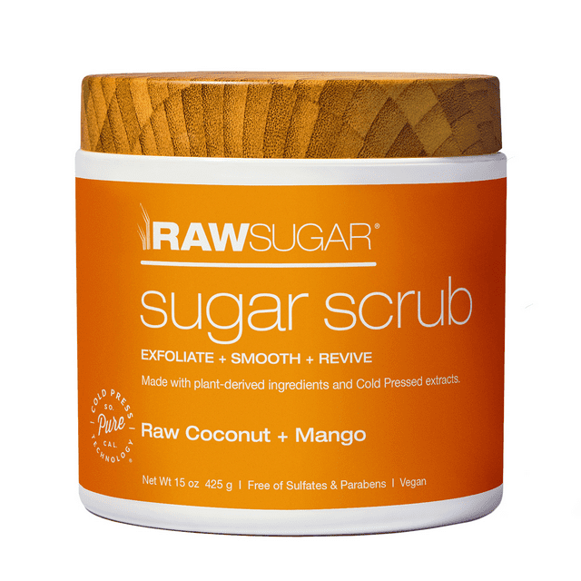 Whish Exfoliating Sugar Scrub, Pomagranate