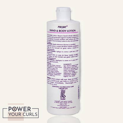 Razac Hand & Body Lotion 16oz