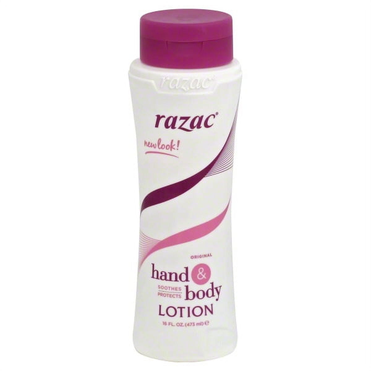 RAZAC HAND & BODY LOTION   4 OZ