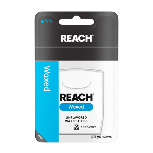REACH DENTAL FLOSS WAXED 55YD