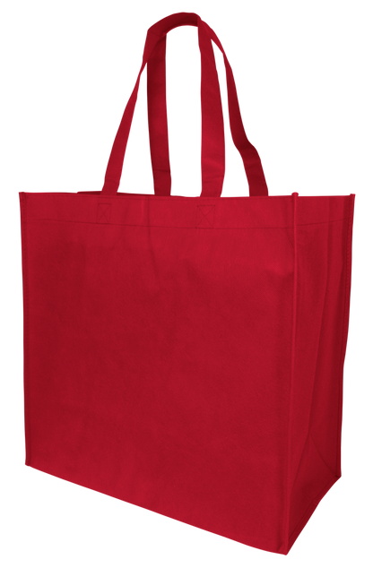 BAG HOLIDAY TOTE RED 16X15X6 250CT DS