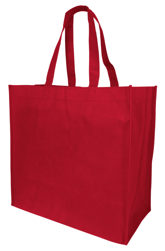 BAG HOLIDAY TOTE RED 16X15X6 250CT DS