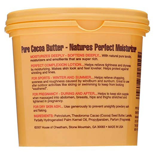 Red Fox Tub O Butter Cocoa Butter 12oz Jar