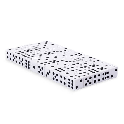 Spin Master White Replacement Dice for Board Games and Card Games, 5 pack