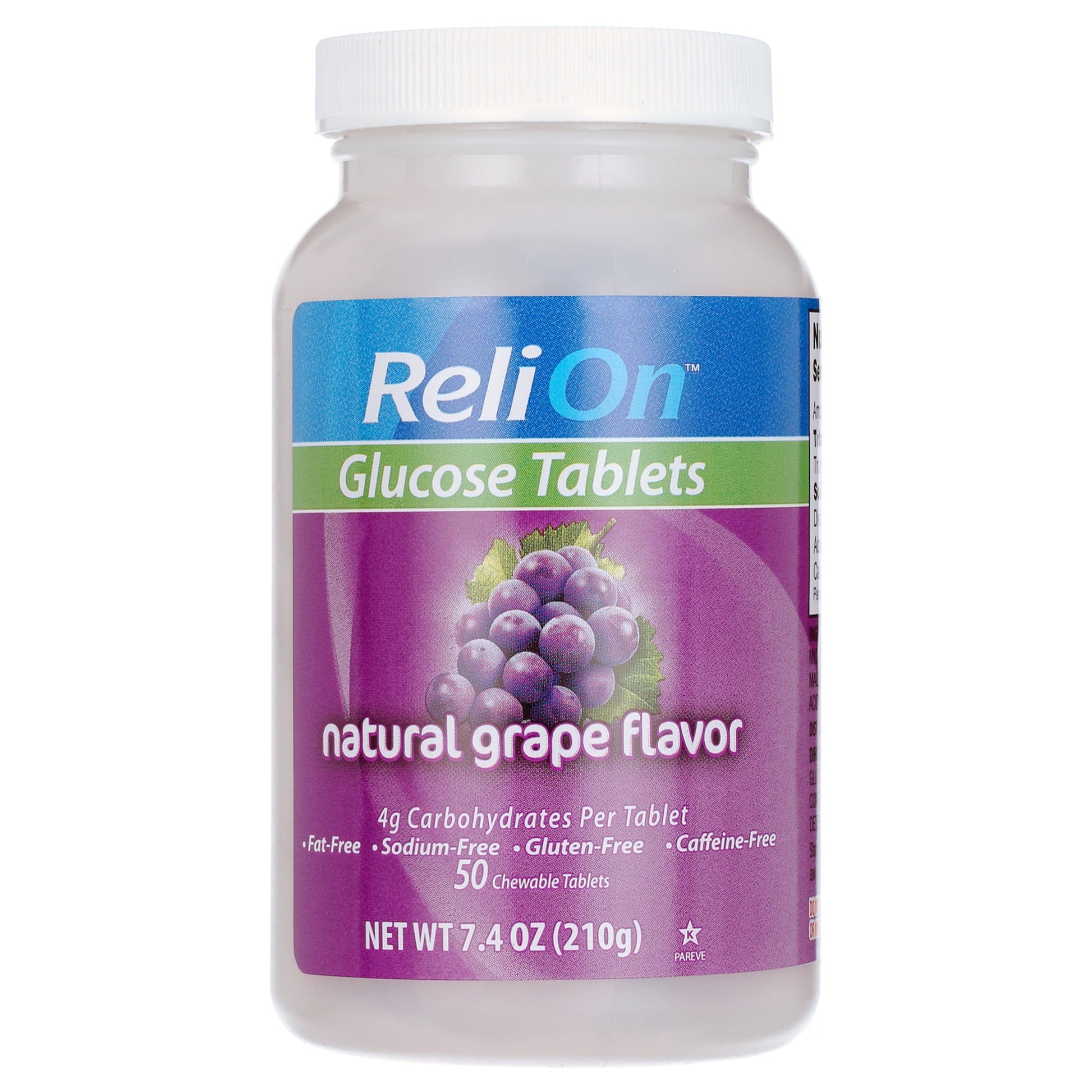 GNP GLUCOSE GRAPE TAB 50CT