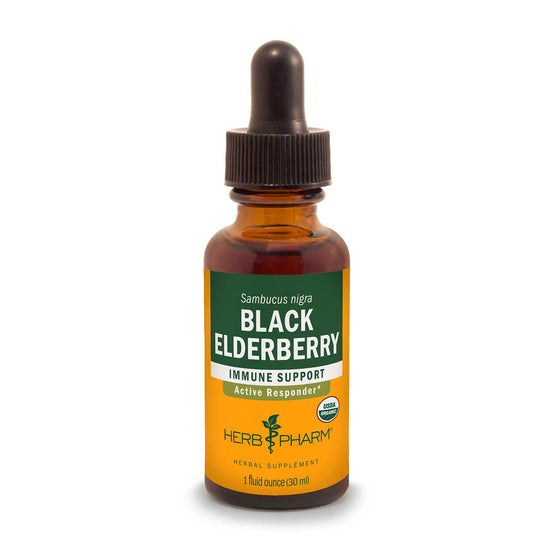 HERB PHARM BLACK ELDERBERRY GLYCERIT