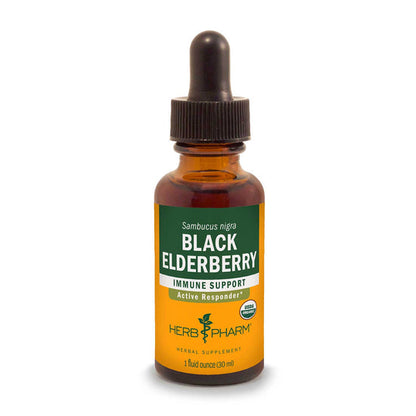 HERB PHARM BLACK ELDERBERRY GLYCERIT