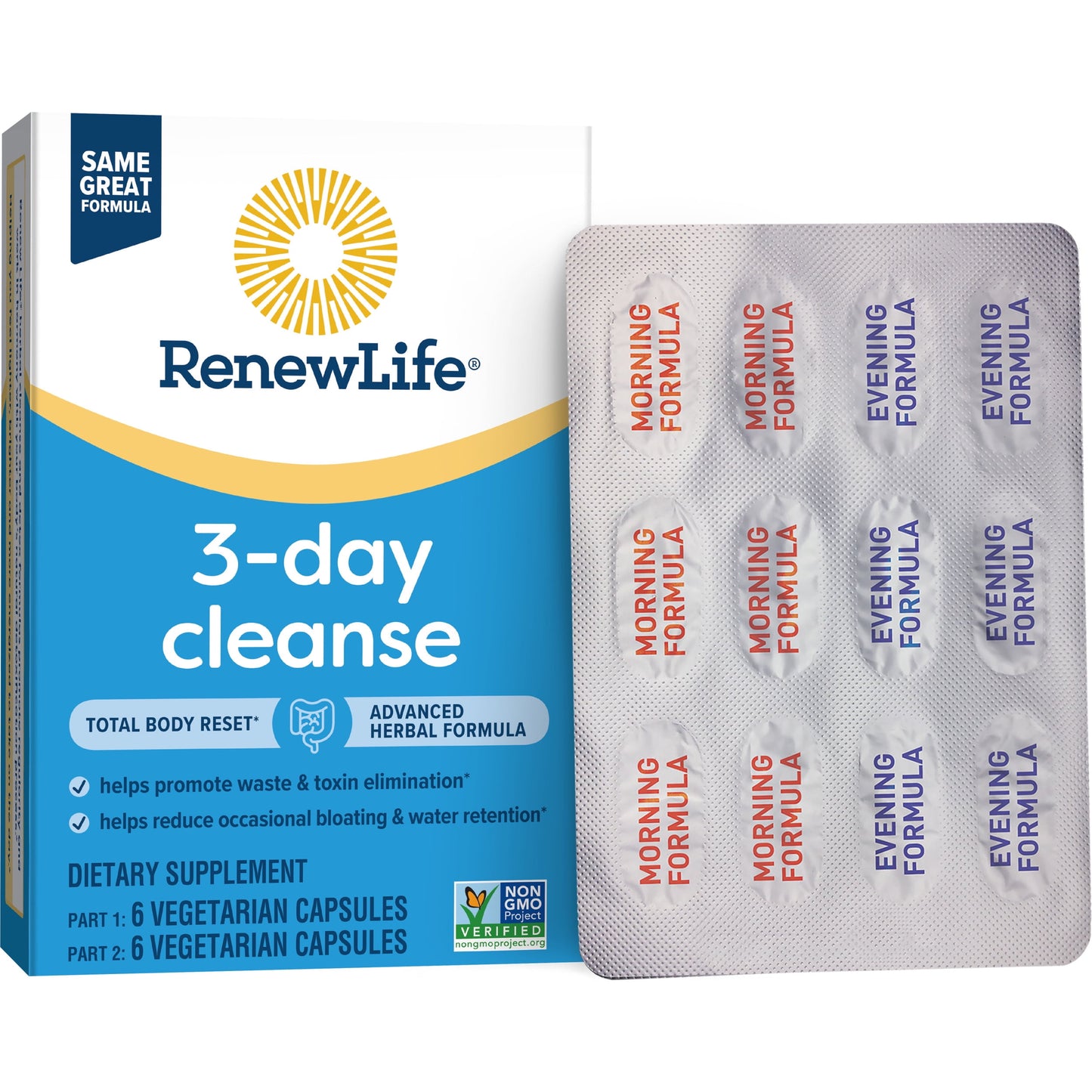 RENEW LIFE CLEANSE,3 DAY TOTAL