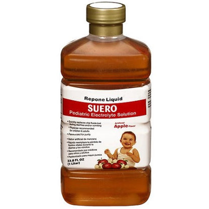 SUERO PEDIATRIC DRNK APPLE 33.8