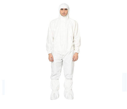 COVERALL W/HOOD LG STERILE 50 DS