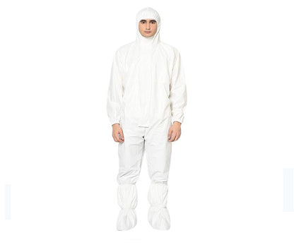 COVERALL W/HOOD LARGE STERILE DS