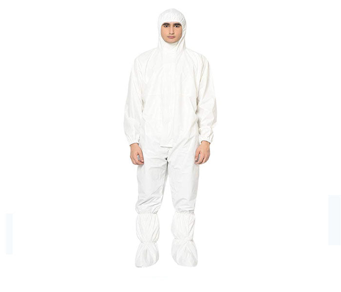 COVERALL W/HOOD XL STERILE DS