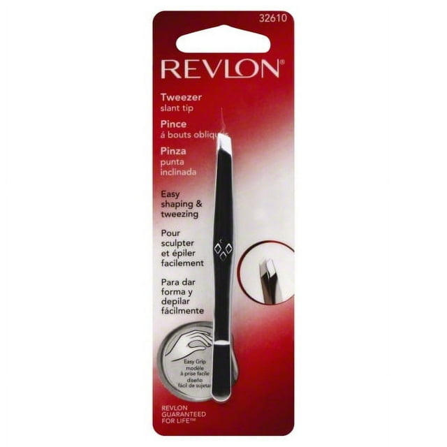 REVLON Men's Series Slant Tip Tweezer