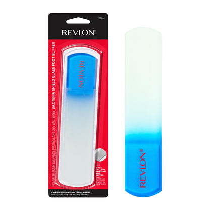 REVLON Bacteria Shield Glass Foot Buffer