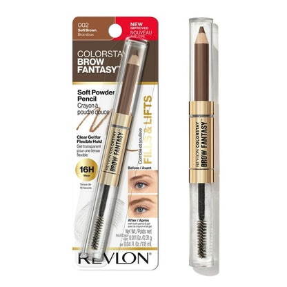 REVLON ColorStay Brow Fantasy Pencil & Gel - 102 Soft Brown